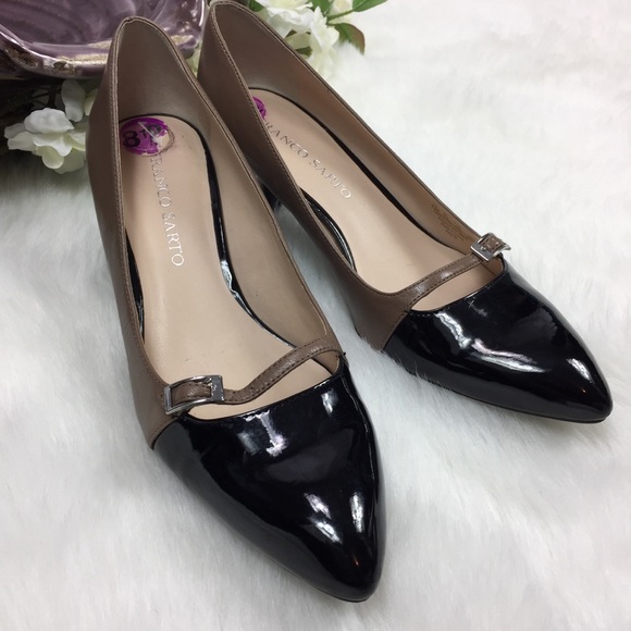 Franco Sarto Shoes - Franco Sarto Heels Leather Patent Classic Pumps
